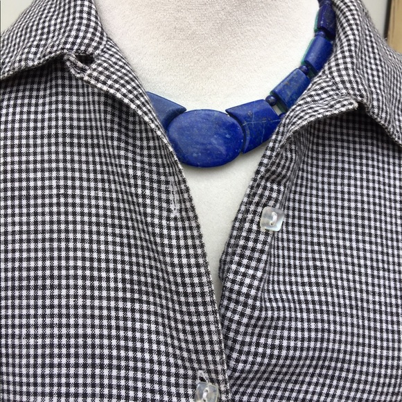Denim and Company Checked Shirt - Picture 2 of 6